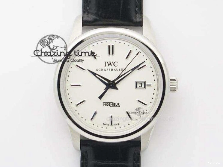 MIROTIME 0219 Timeless Big Pilot Real PR IW500901 ZF 1:1 Best Edition On Black Leather Strap A 7340